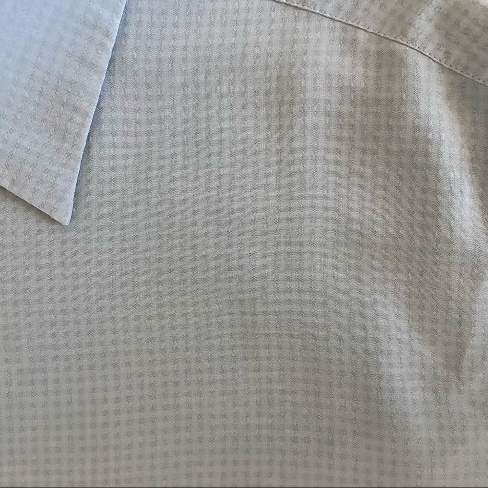 Alfani Short Sleeve Button Up Top - Picture 3 of 4